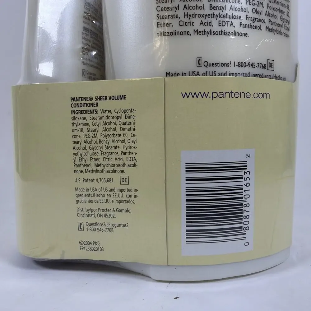 Pantene Pro-V 33.9 Fl Oz Complete Therapy Conditioner & 6.8 Fl Oz Conditioner